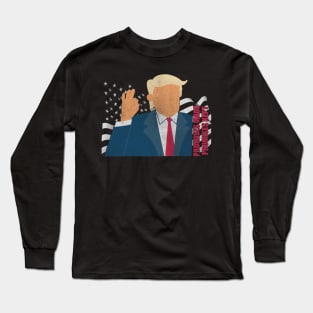 Promises Made Promises Kept Vote For Trump Long Sleeve T-Shirt